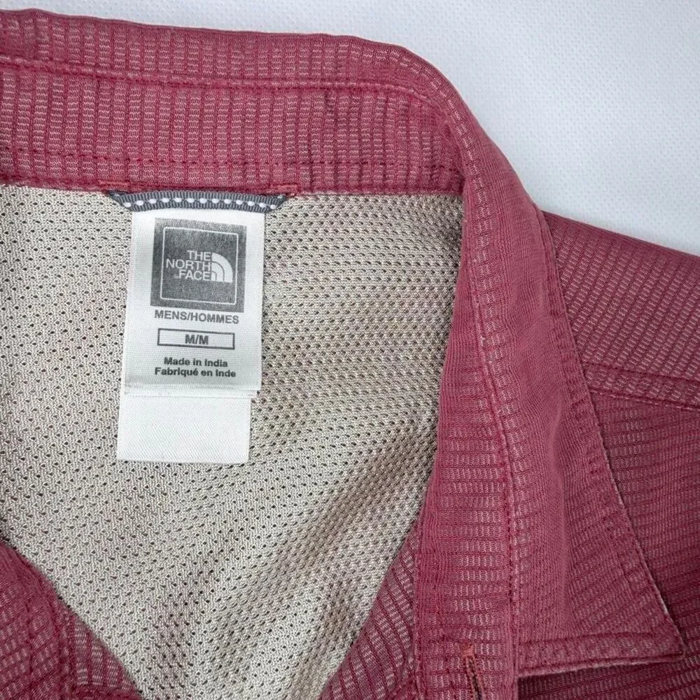 The-north-face Men's Pink and Red Shirt